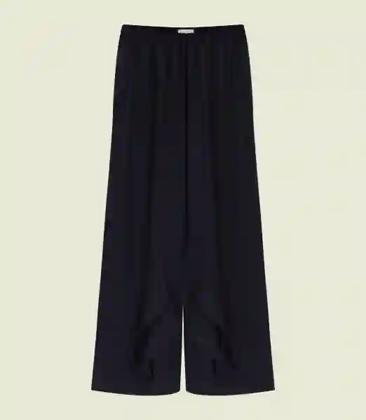 Picture of Huan Silk Pant - Double Ruffled Hem