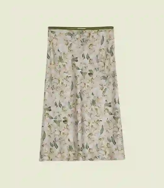 Picture of Lumi Silk Bias Cut Skirt